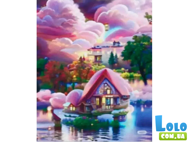 Алмазная мозаика Волшебный дом, TK Group (30х20 см)