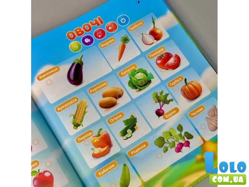 Интерактивный виммельбух Большая книга сенсорная, WToys