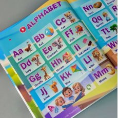 Интерактивный виммельбух Большая книга сенсорная, WToys