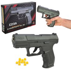 Пистолет металлический игрушечный