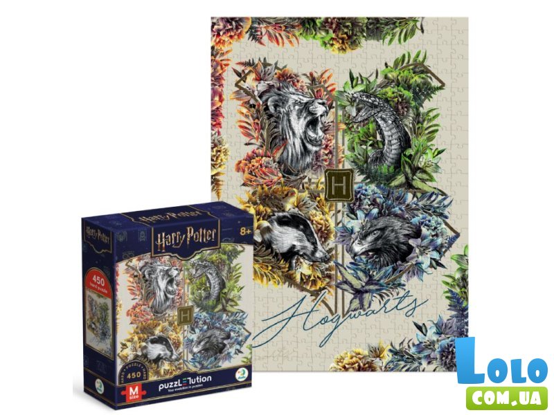 Пазл Гарри Поттер: Факультеты Хогвартса, DoDo (450 эл.)