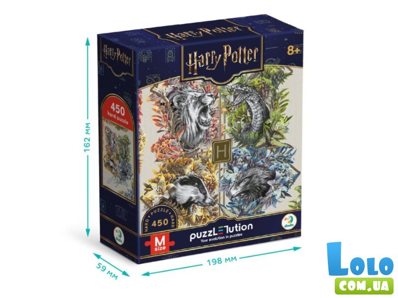 Пазл Гарри Поттер: Факультеты Хогвартса, DoDo (450 эл.)