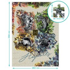 Пазл Гарри Поттер: Факультеты Хогвартса, DoDo (450 эл.)