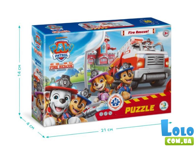 Пазл Paw Patrol, DoDo (30 эл.)