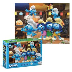 Пазл Вечеринка Смурфов, DoDo (30 эл.)