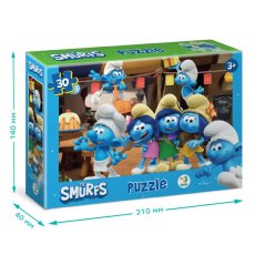 Пазл Вечеринка Смурфов, DoDo (30 эл.)