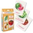 Набор учебных карточек Монтессори: Овощи и фрукты, DoDo
