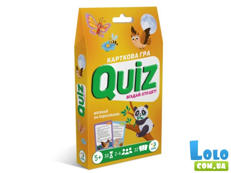 Карточная игра Викторина: Угадай: кто это?, DoDo