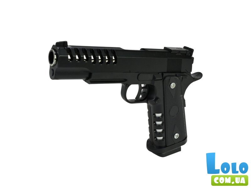 Пистолет металлический игрушечный