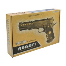 Пистолет металлический игрушечный