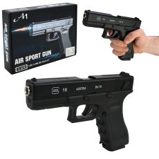 Пистолет металлический игрушечный