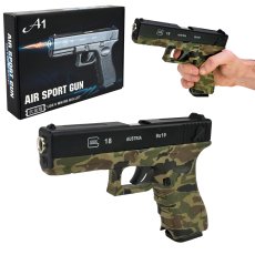 Пистолет металлический игрушечный