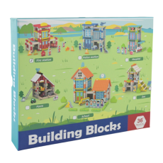 Деревянный конструктор Пожарная станция (C9437), 153 дет.