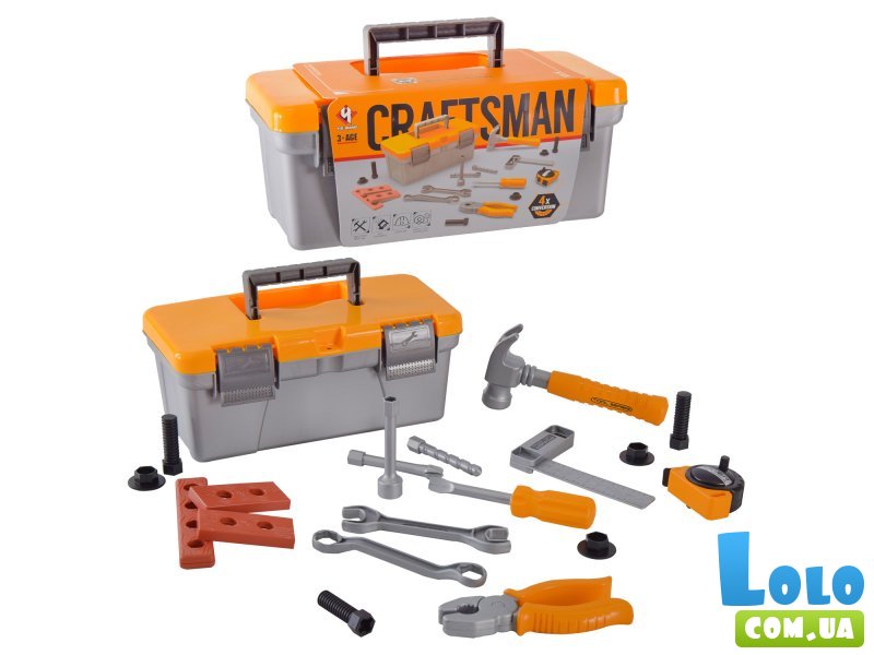 Набор инструментов в чемодане