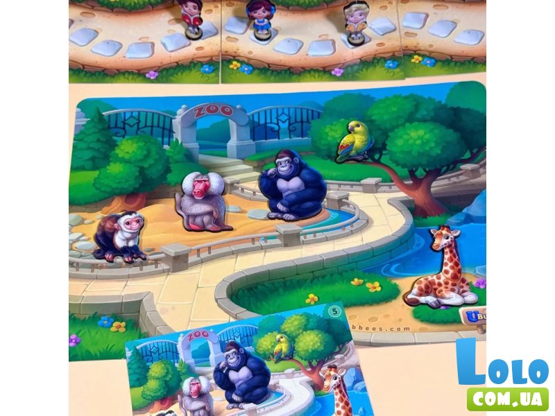 Развивающая игра для памяти Зоопарк, UBEE