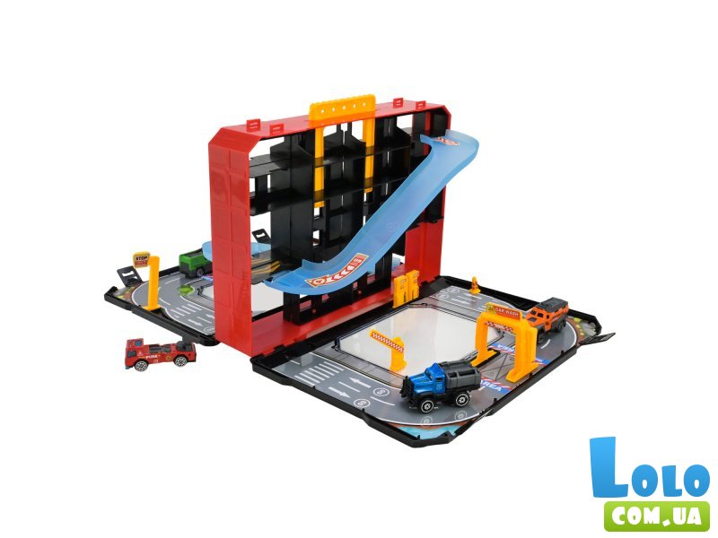 Паркинг с машинами