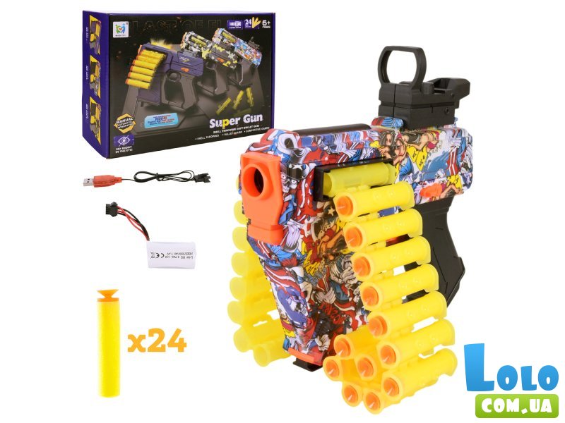 Бластер с мягкими пулями