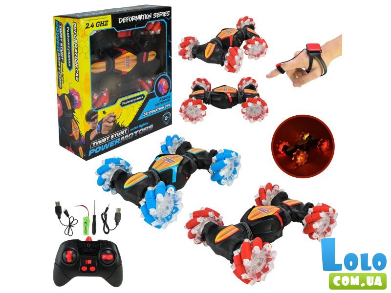 Машина перевертыш Power Motors (в ассортименте)