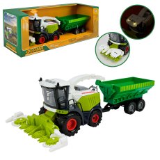 Комбайн с прицепом Ферма