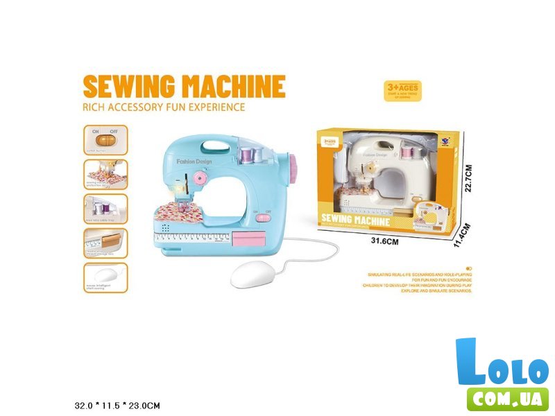 Игрушечная швейная машинка (в ассортименте)