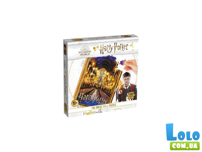 Пазл Harry Potter Great Hall Puzzle, Winning Moves, 500 эл.