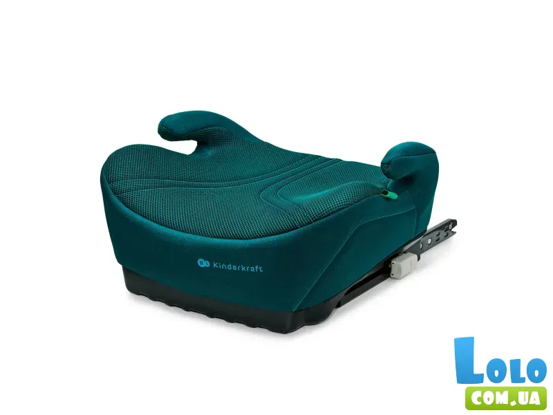 Автокресло-бустер i-Boost 2 Pro Green, Kinderkraft (зеленое)