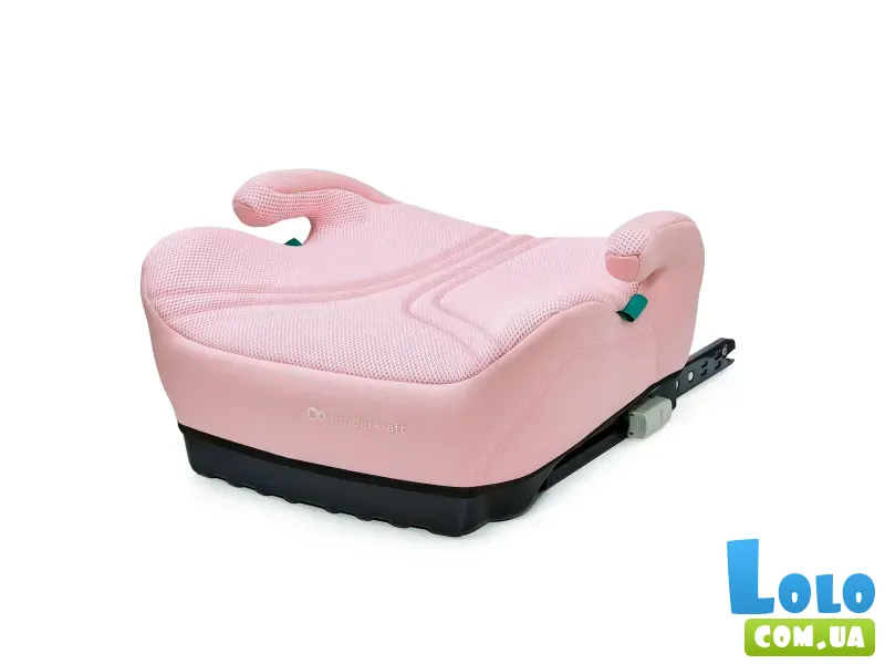 Автокресло-бустер i-Boost 2 Pro Pink, Kinderkraft (розовое)