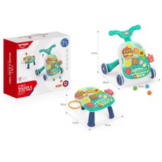 Развивающий центр Каталка-столик со светом