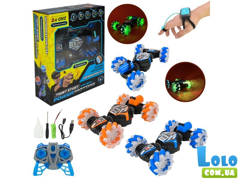 Машина перевертыш Power Motors (в ассортименте)