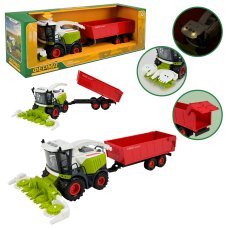 Комбайн с прицепом Ферма