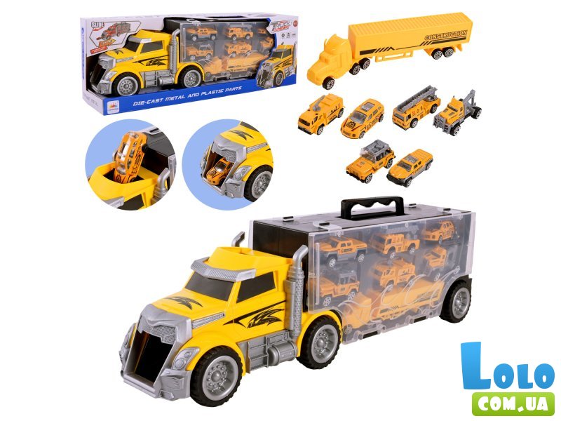 Трейлер с машинками Автовоз