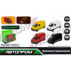 Машина металева Mercedes-Benz Sprinter (в сортименте)