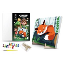 Картина по номерам Сладкий сон, Qbee (25х25 см)