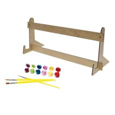 Картина по номерам Милый зайчик, Qbee (25х25 см)