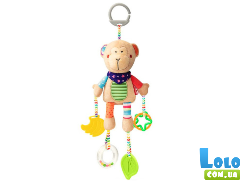 Погремушка-прорезыватель Обезьянка