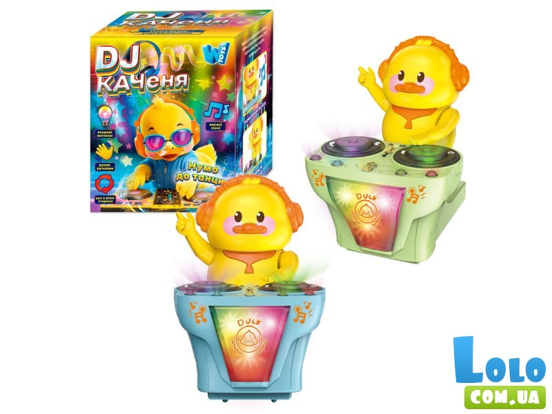 Утенок-диджей, WToys (укр.) (в ассортименте)