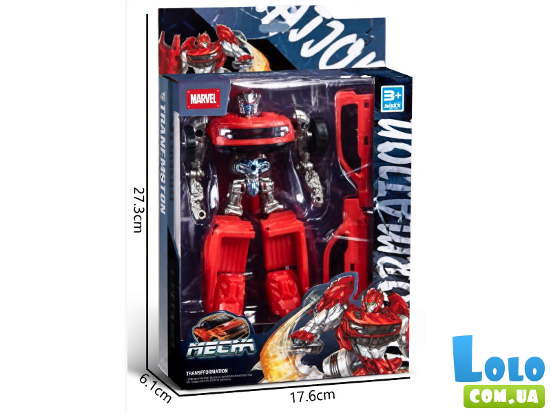 Робот-трансформер Mecha Transmutes (красный)