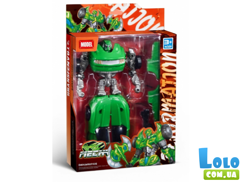 Робот-трансформер Mecha Transformation (зеленый)