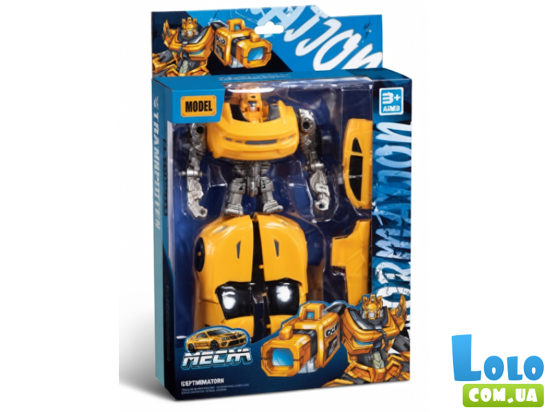 Робот-трансформер Mecha Transformation (желтый)