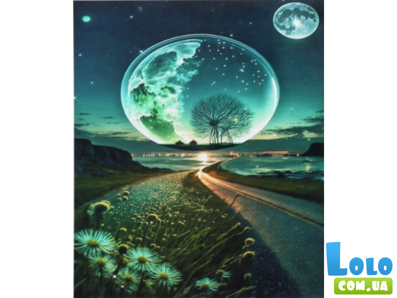 Алмазная мозаика Лунный свет, TK Group (30х40 см)