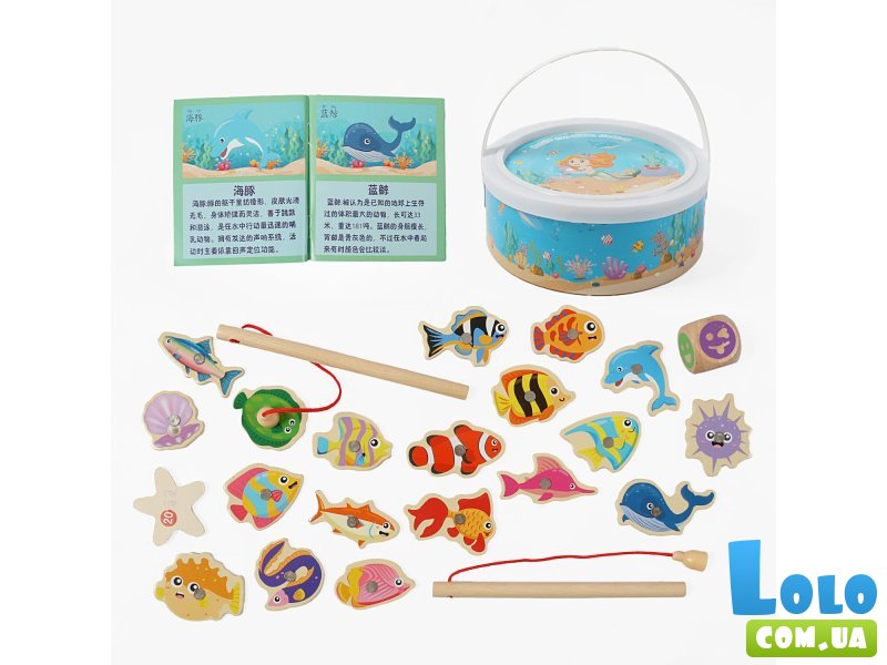 Развивающая магнитная игра Морские обитатели