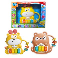 Пианино детское Зверята-музыканты, WToys (в ассортименте)
