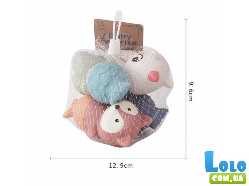 Игрушки для купания в сетке