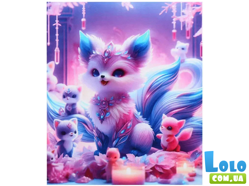 Алмазная мозаика Сказочная лисичка, TK Group (30х40см)