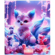 Алмазная мозаика Сказочная лисичка, TK Group (30х40см)