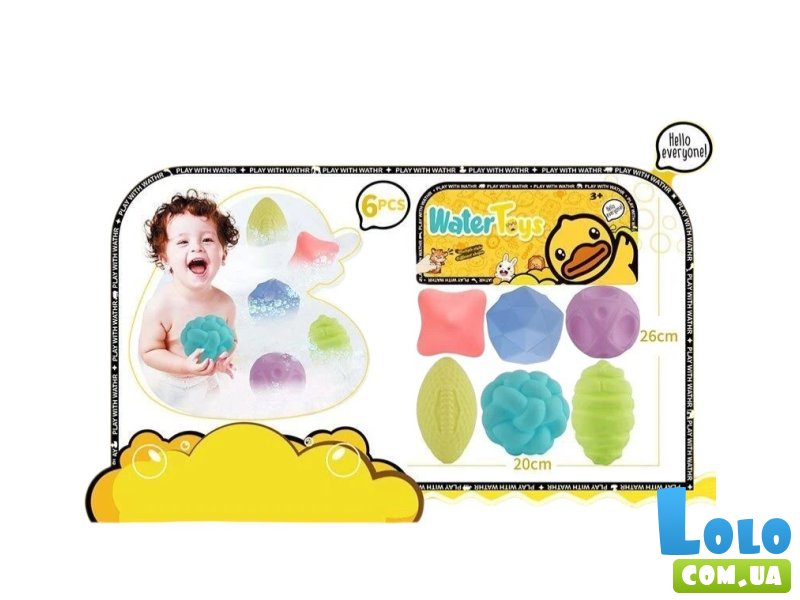 Набор пищалок для купания