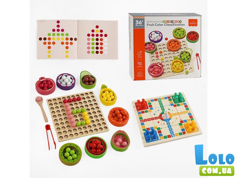 Мозаика-сортер деревянная