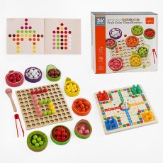 Мозаика-сортер деревянная