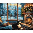 Картина по номерам Тепло камина, Идейка (40х50 см)