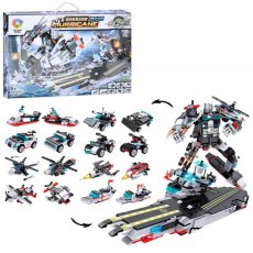 Конструктор Авианосец Трансформер Робот 8в1 (42006), 713 дет.